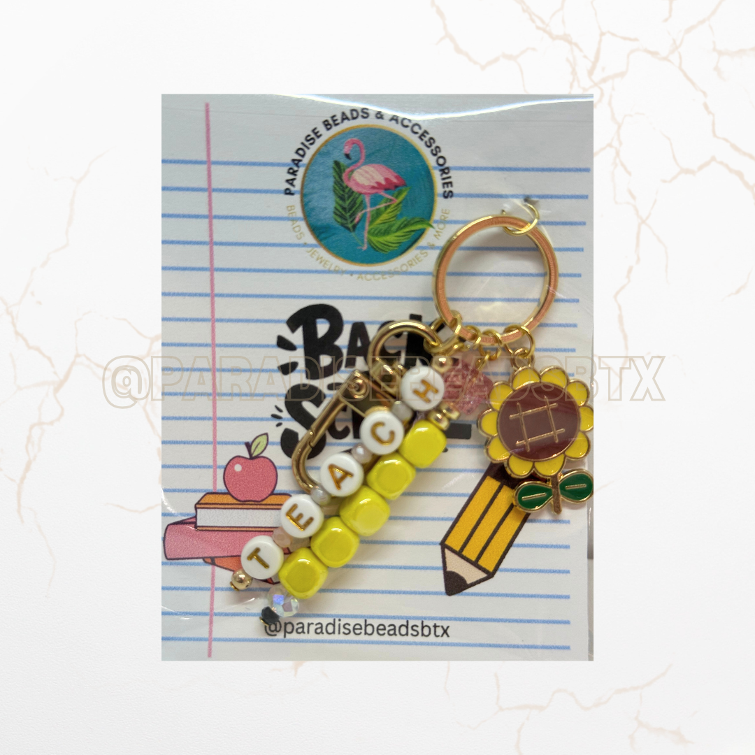 Bead Teacher Keychains
