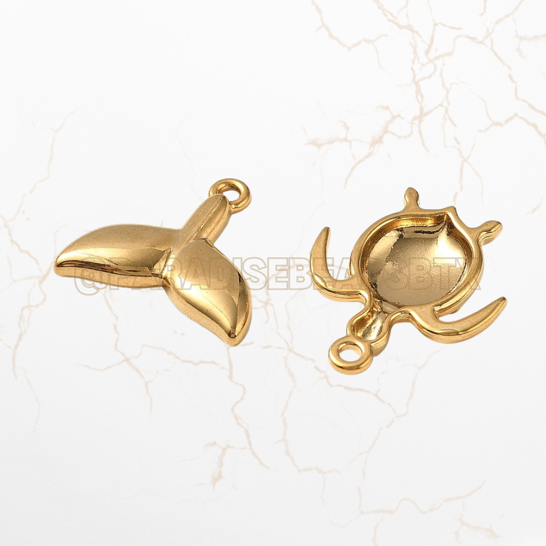 Stainless Steel Sea Themed Charms