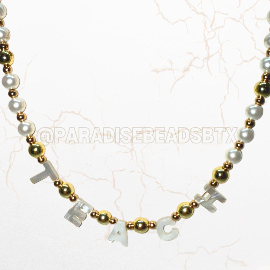 Teacher Necklaces