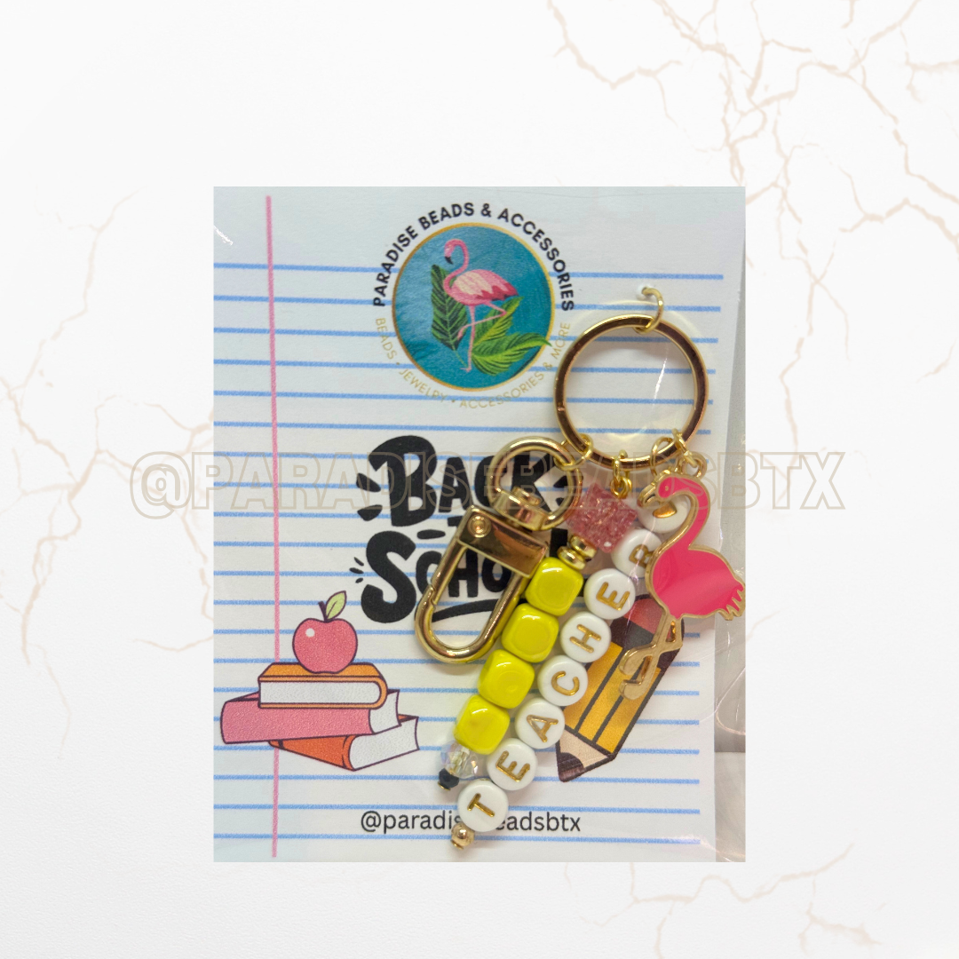 Bead Teacher Keychains