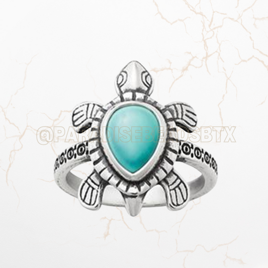 s925 Silver Turtle Ring